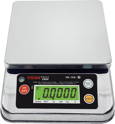 Báscula cocina acero inox 12lb LCD retroiluminación
