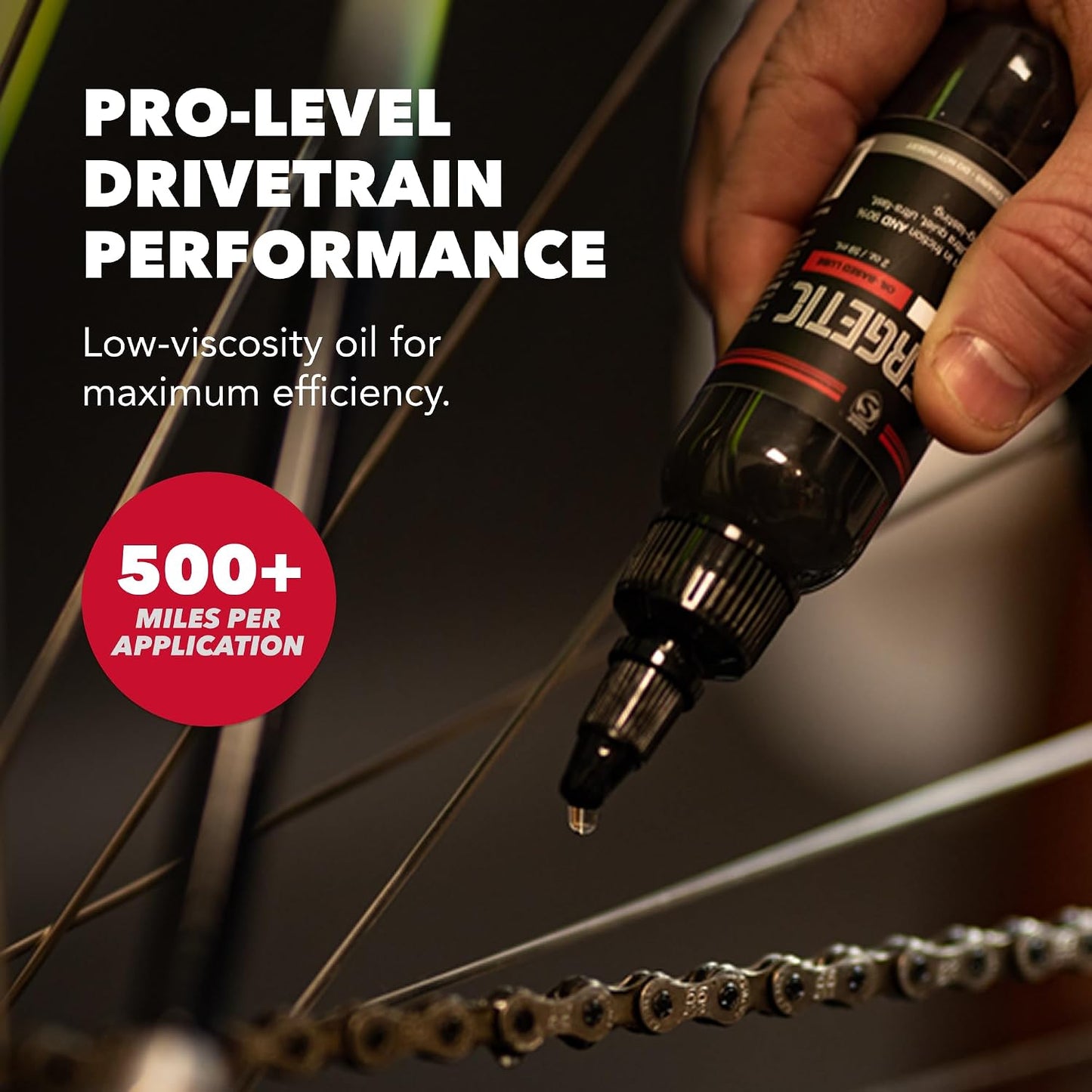 Lubricante cadena bicicleta húmedo 2oz 500millas