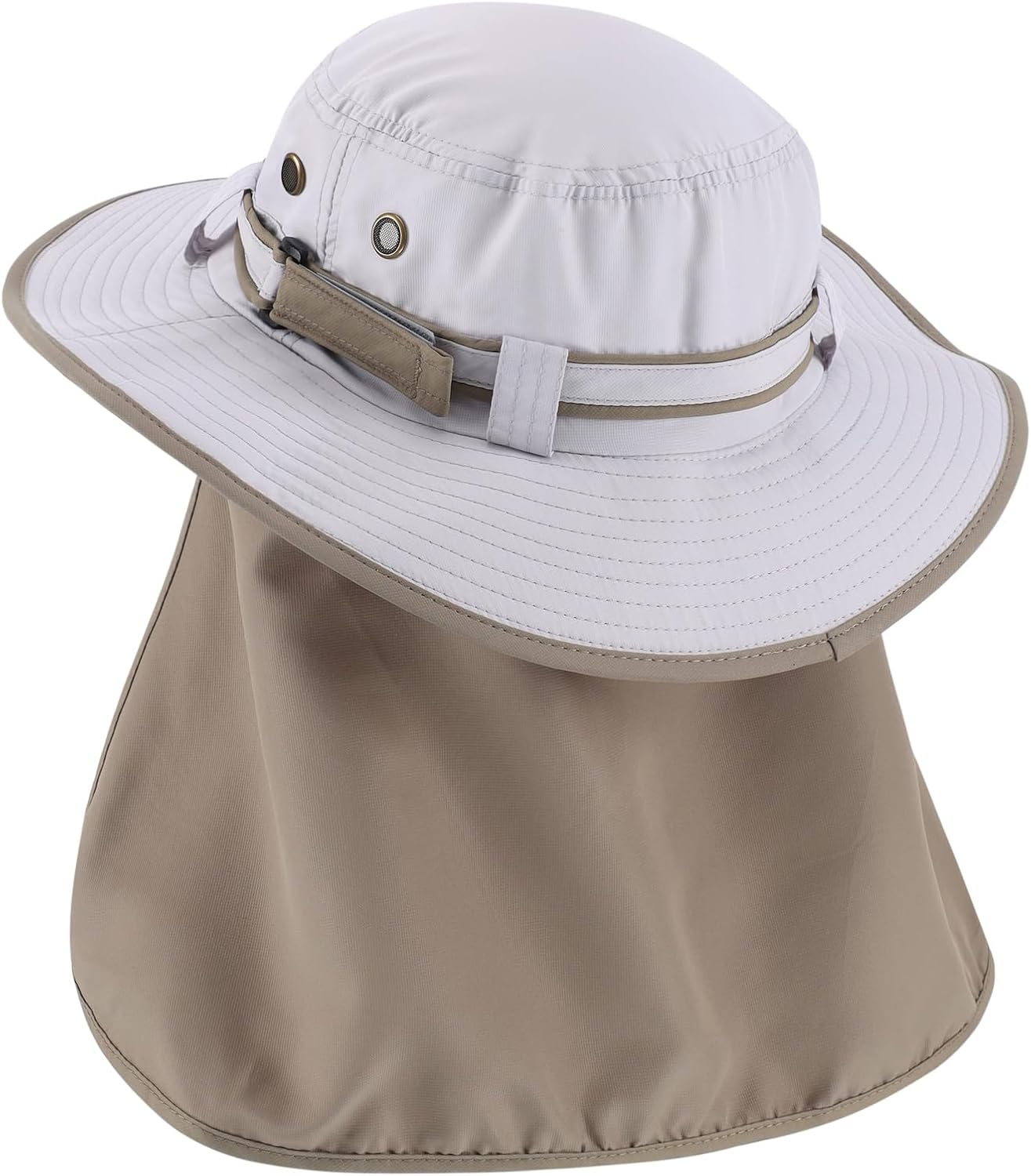 Sombrero sol aire libre UV unisex con solapa cuello