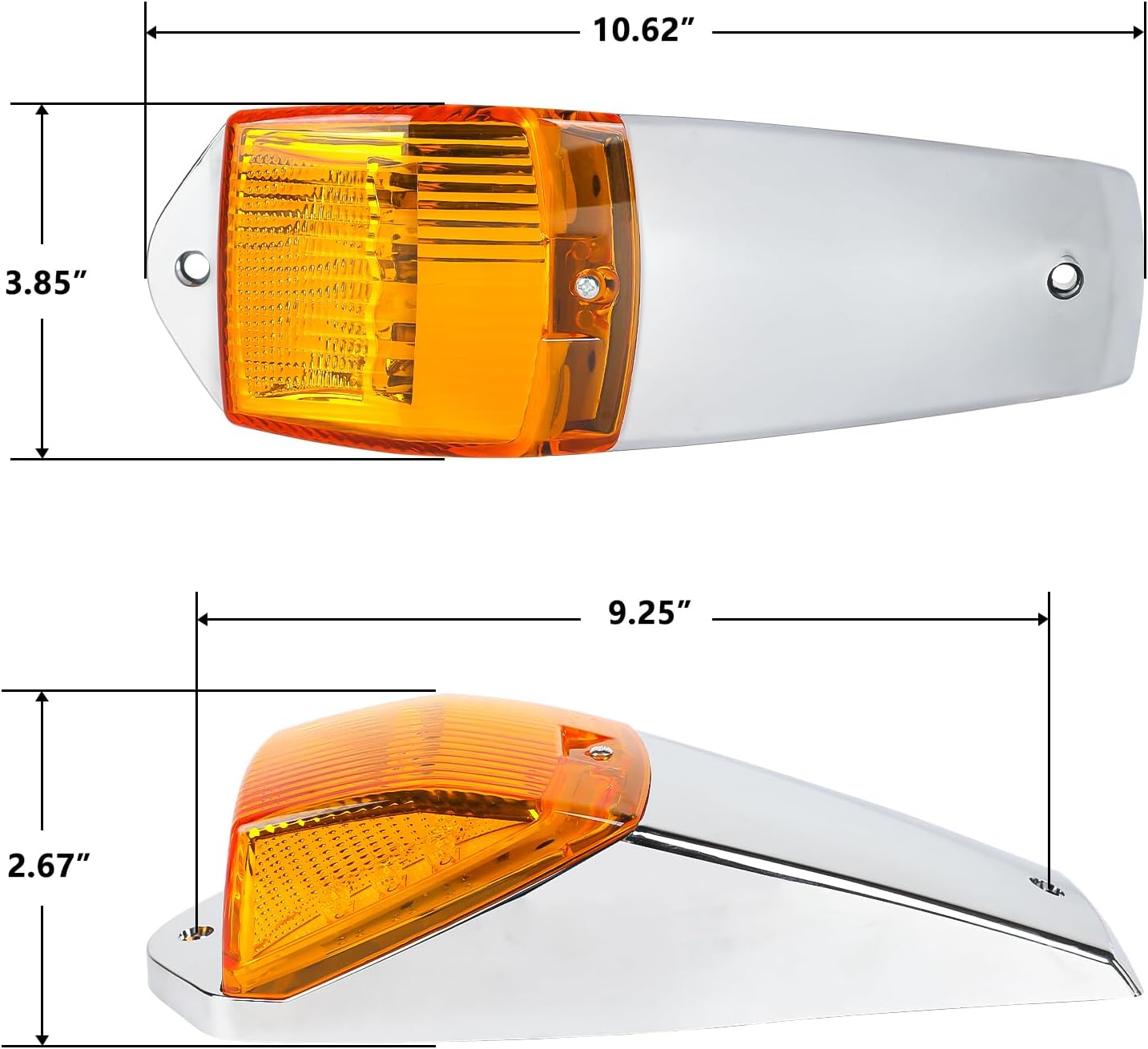 31 Luces LED Ámbar para Techo Cabina Camiones Freightliner
