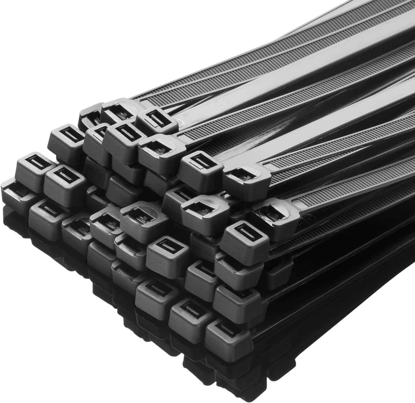 Bridas negras 12pulg resistencia 120lbs pack 1000