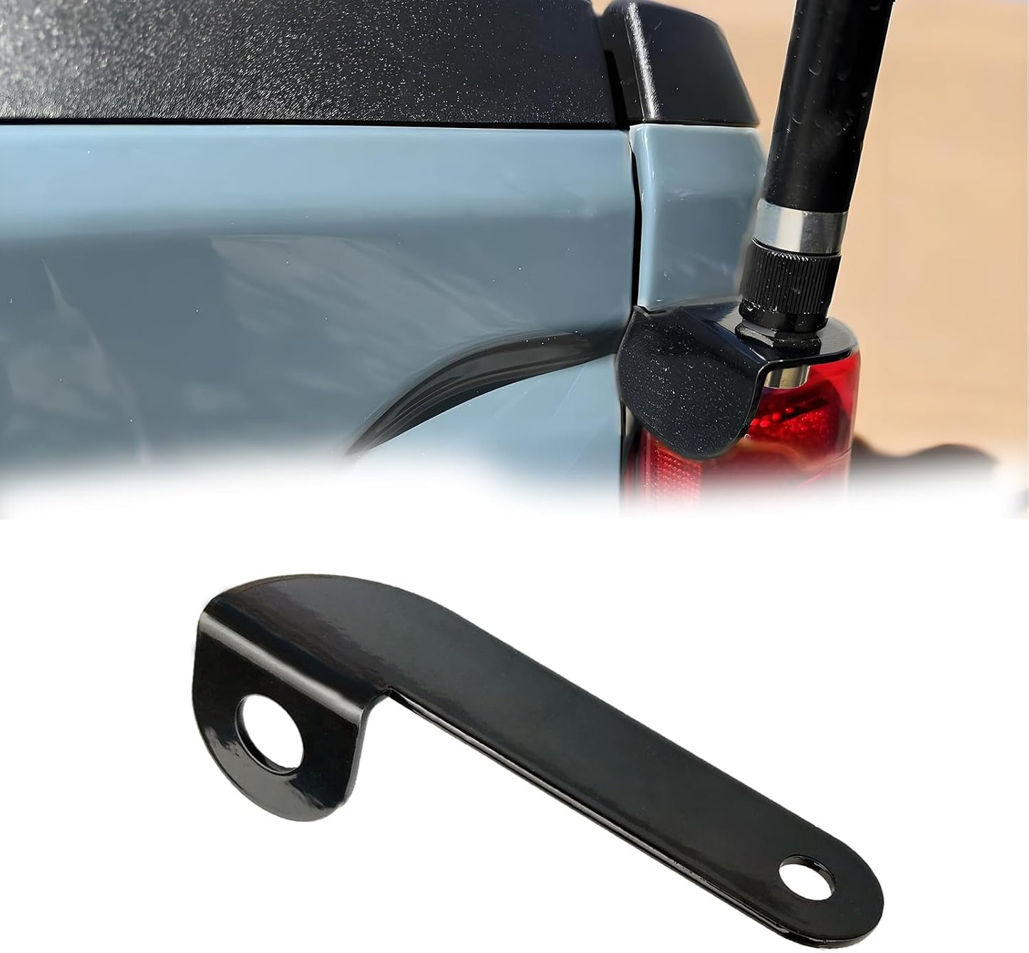 Soporte antena CB para portón Ford lado derecho
