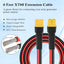 Cable XT60 10AWG 6ft conector macho a hembra para batería RC