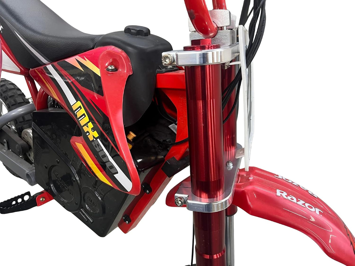Kit abrazadera triple 45/48mm para horquillas Pitbike Pitpro