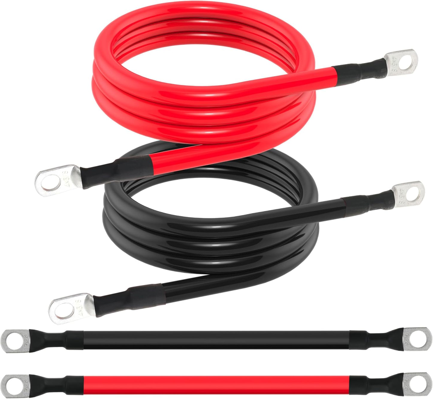 Cable batería 4 AWG 3/8" para solares y autos