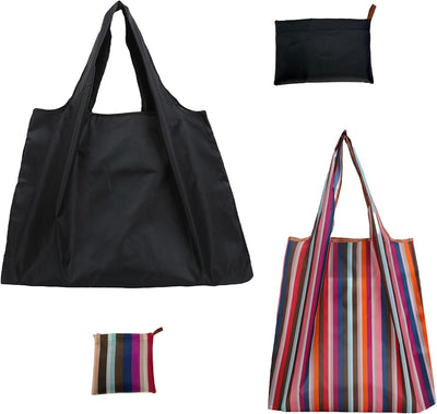Bolsas de comestibles reutilizables plegables para compras de más de 60 libras