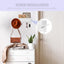 Soporte pared llaves adhesivo 6 ganchos blanco