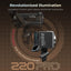 Luz video COB bicolor 2700K-6500K CRI 95 soporte Bowens