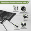 Mesa playa plegable ultraligera aluminio 1.5lb
