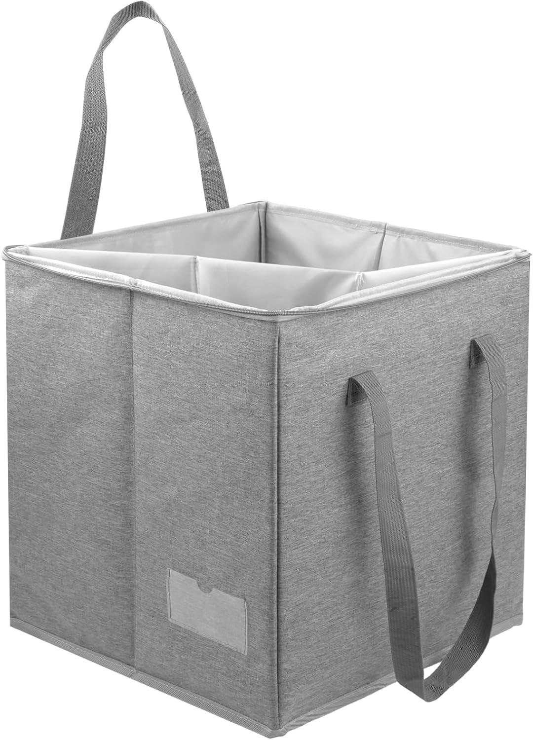 Bolsa organizadora rígida con tapa para colgar ropa armario