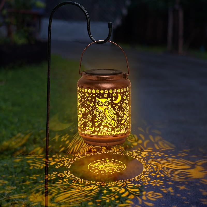Farol led solar colgante impermeable para exterior regalo mamá papá