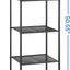 Estantería industrial para plantas y cocina gris