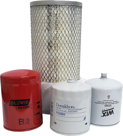 Kit filtro servicio cargador Case 580c G207D