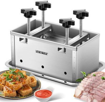 Prensa carne acero inox 304 6.6lb para tofu y carne