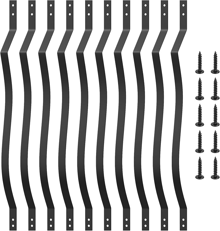 Balaustres cubierta metal arco ondulado 36 con tornillos