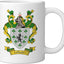 Taza Cerámica Blanca Escudo Familiar Gallagher