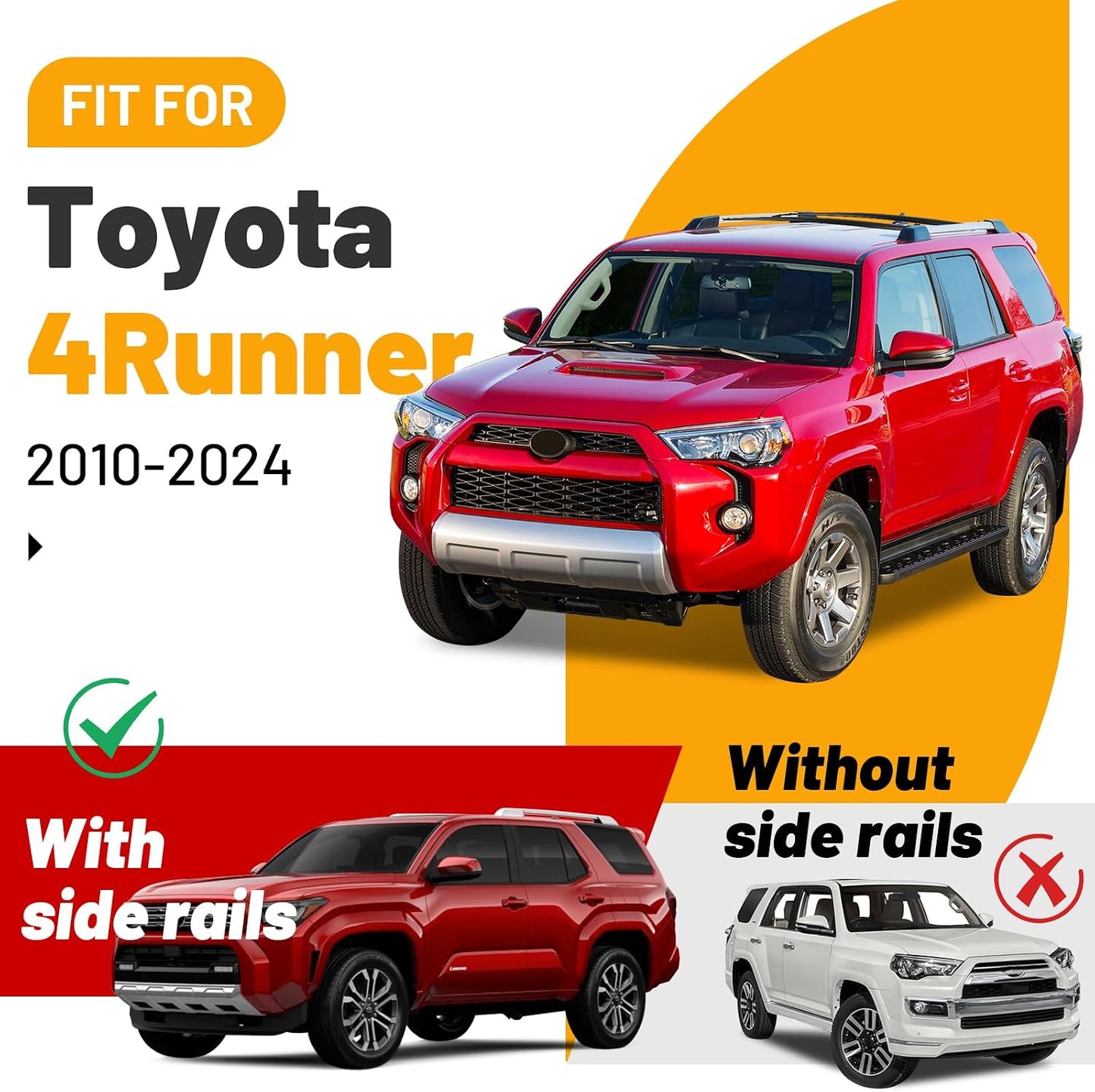 Barras portaequipajes 220lb comp Toyota 4Runner