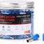 800 Pzas Conectores Casquillo Alambre AWG 14-2.5mm² E2508 Azul