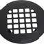 Colador ducha redondo Snap-Tite 4.25pulg negro mate