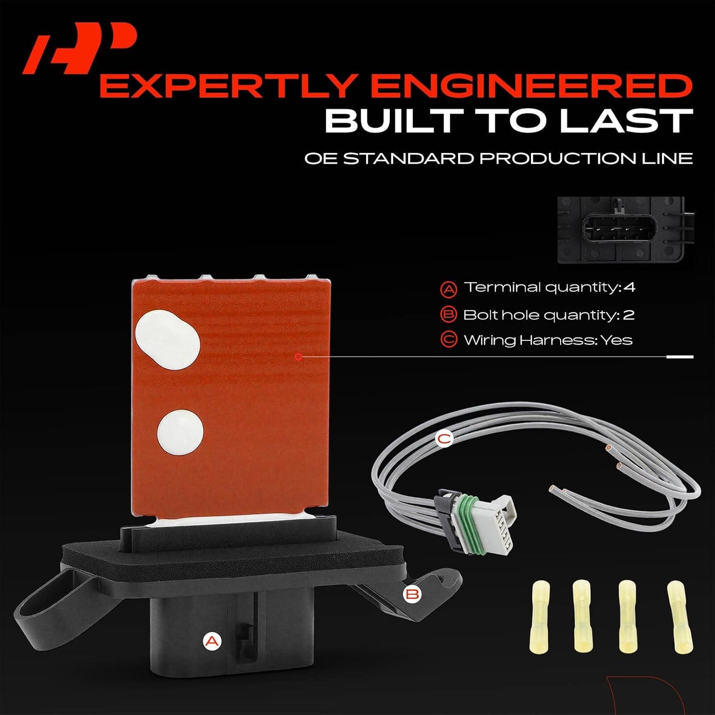 Resistencia motor soplador HVAC comp Chevy Malibu G6 Aura