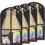Bolsa ropa baile 40" con 3 bolsillos transparentes