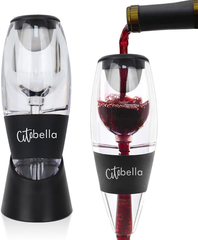 Aireador vino tinto diseño único regalo San Valentín