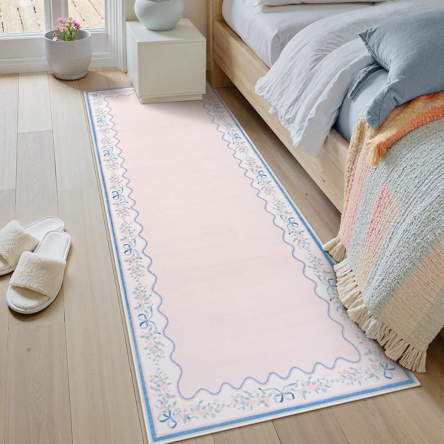 Alfombras lavables para niñas antiderrap pelo bajo