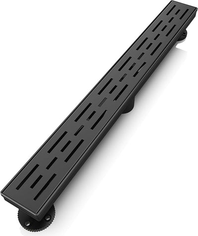 Drenaje ducha lineal 24pulg acero inox SUS304 negro mate