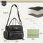 Bolsa con ruedas para laptop 17pulg profesora color blanco