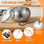 Set 2 Azucareros 12oz Acero Inox con Tapa y Cuchara