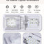 Luces LED 12V para caravan 2 lámparas baño blanco natural
