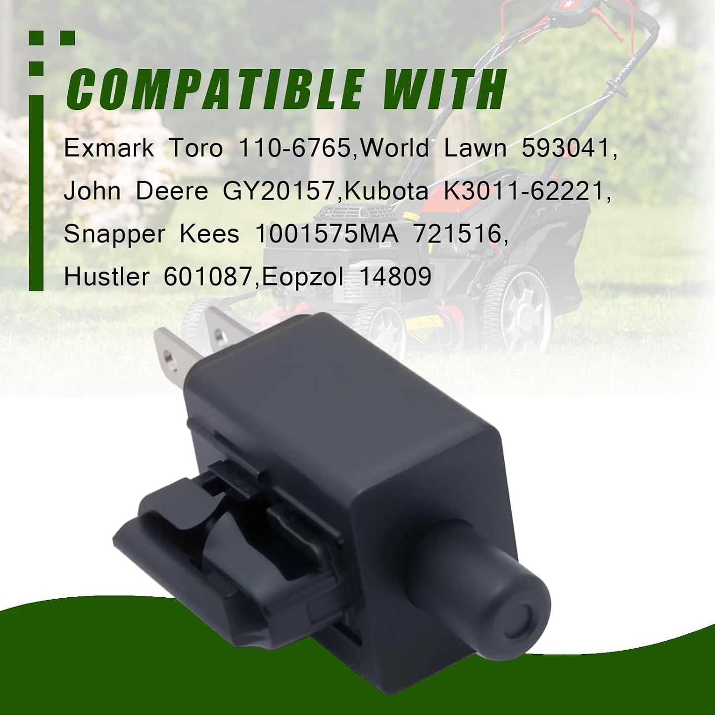 Interruptor límite para Exmark Toro 2 Uds