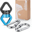 Giradisco Negro Azul 30kN Accesorio Colgar Seguro