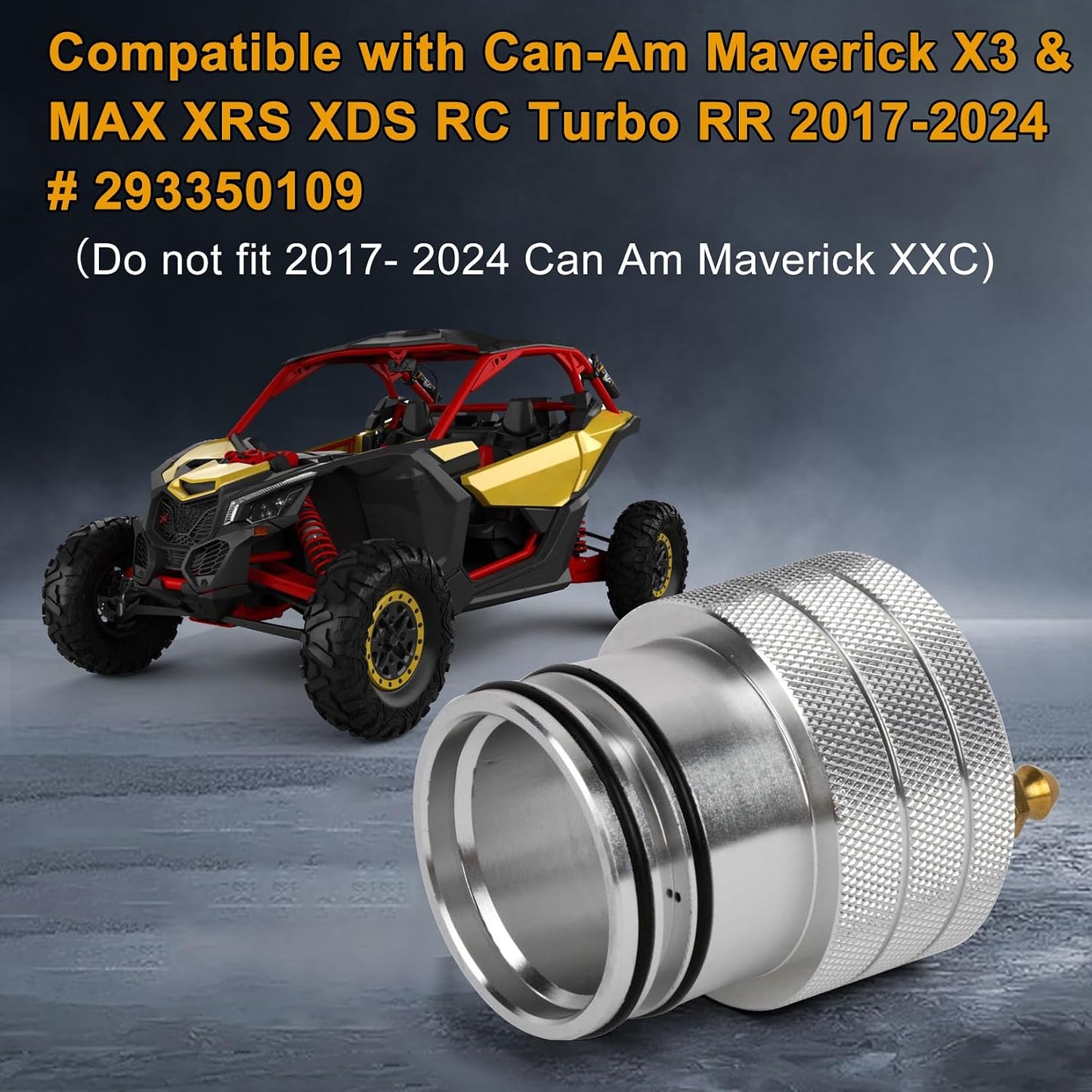 Engrasador rodamientos rueda X3 kit 1.49pulg comp Maverick MAX