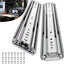 Rieles deslizantes para cajones 500lb pulg rodamiento bolas