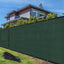 Pantalla privacidad valla verde 5x12ft 88% bloqueo
