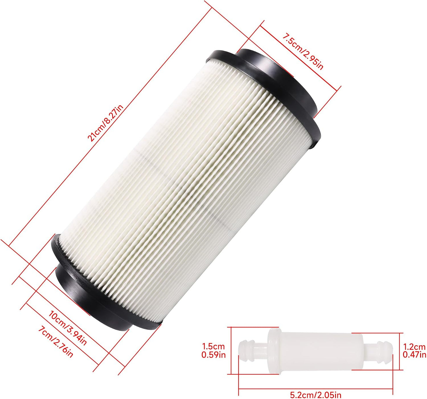 Filtro aire manga prelimpiadora Polaris Scrambler