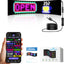 Letrero LED para auto parabrisas con control app