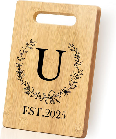 Tabla cortar monogramada regalo boda 2025 aniversario