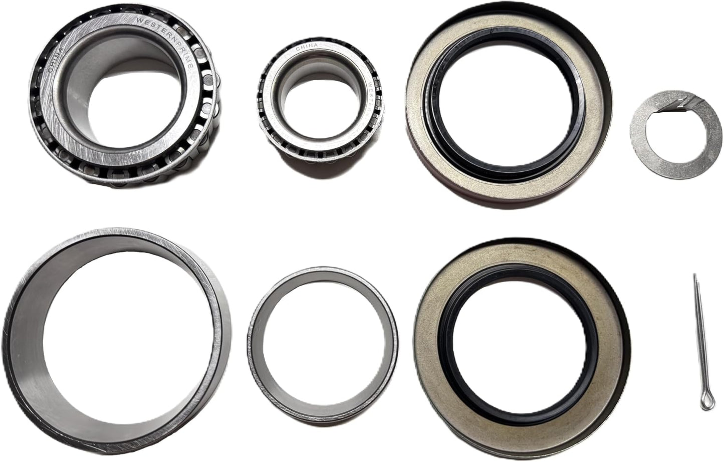 Kit rodamiento cubo remolque LM67048 sello grasa