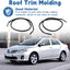 Kit moldura techo Corolla 09-13 reemplazo negro