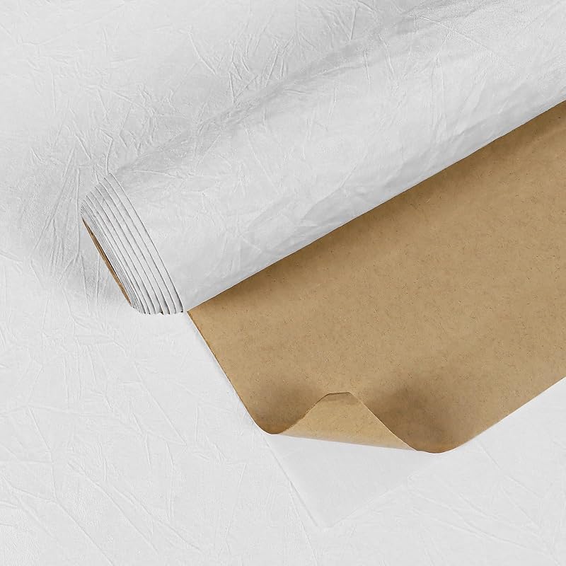 Forro terciopelo blanco autoadhesivo para cajones 15.7x118pulg
