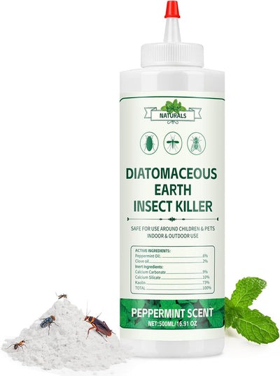Aceite menta tierra diatomeas control plagas 16.91oz
