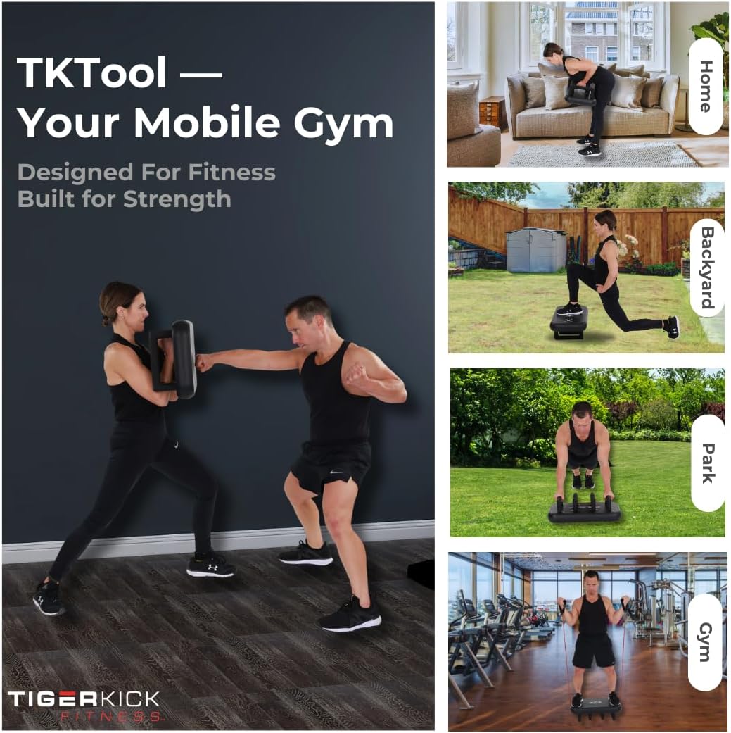 Herramienta multiusos para entrenamiento HIIT fuerza núcleo