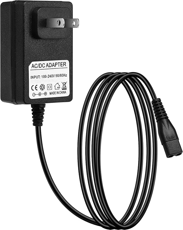 Adaptador CA repuesto para VWS211 SP02 Spin Scrubber