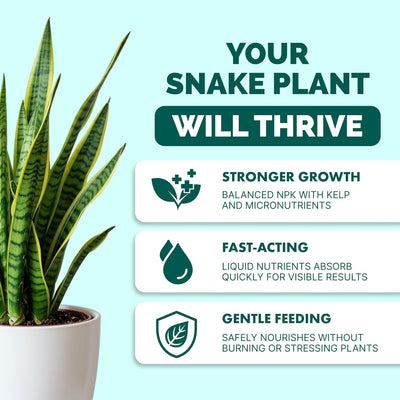 Fertilizante líquido para plantas serpiente 32oz