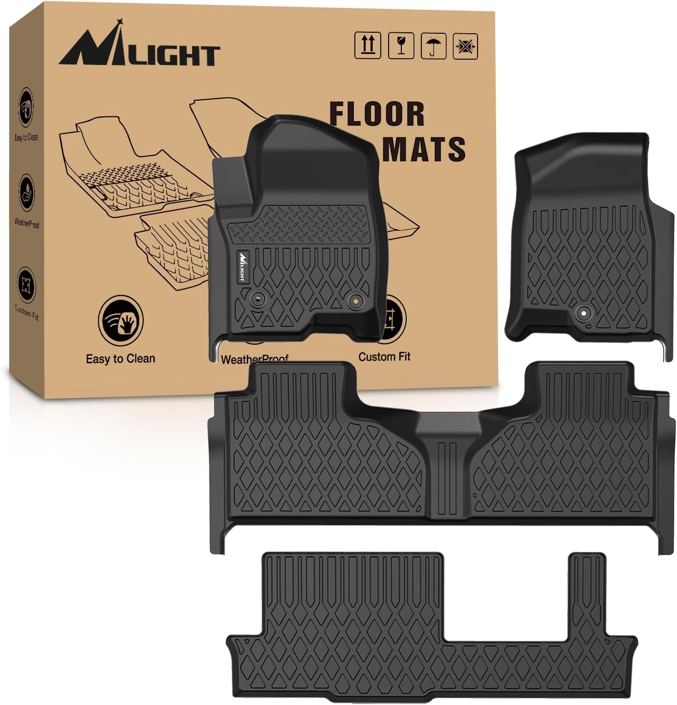 Alfombrillas TPE Chevy Tahoe GMC Yukon 2021-26