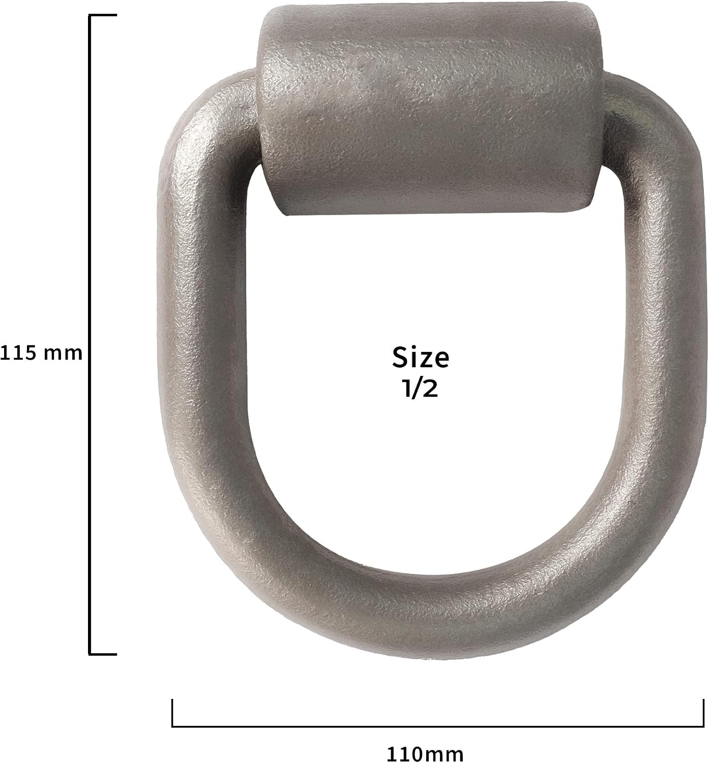 8 Anillos D Forjados Soldados 1/2pulg Anclajes Remolque