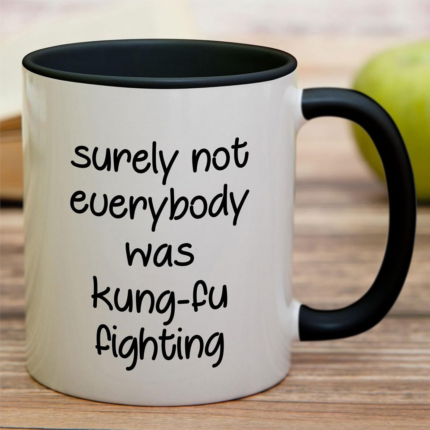 Taza cerámica 11oz humor kung-fu regalo cumpleaños