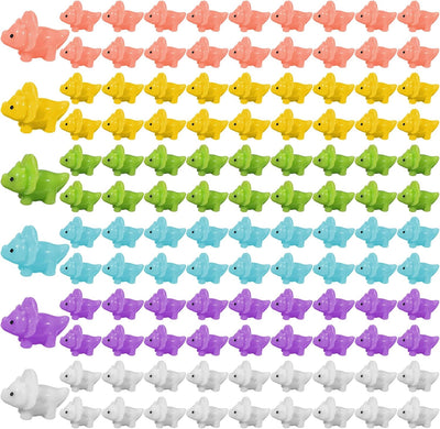 120 Pzas figuras resina mini dinosaurios hadas jardín musgo